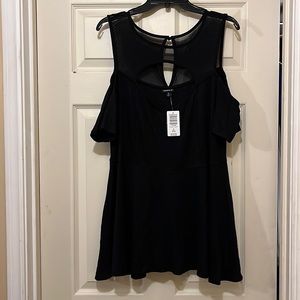 Plus size Torrid peplum top